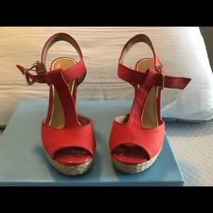 Antonio Melani Coral Wedges